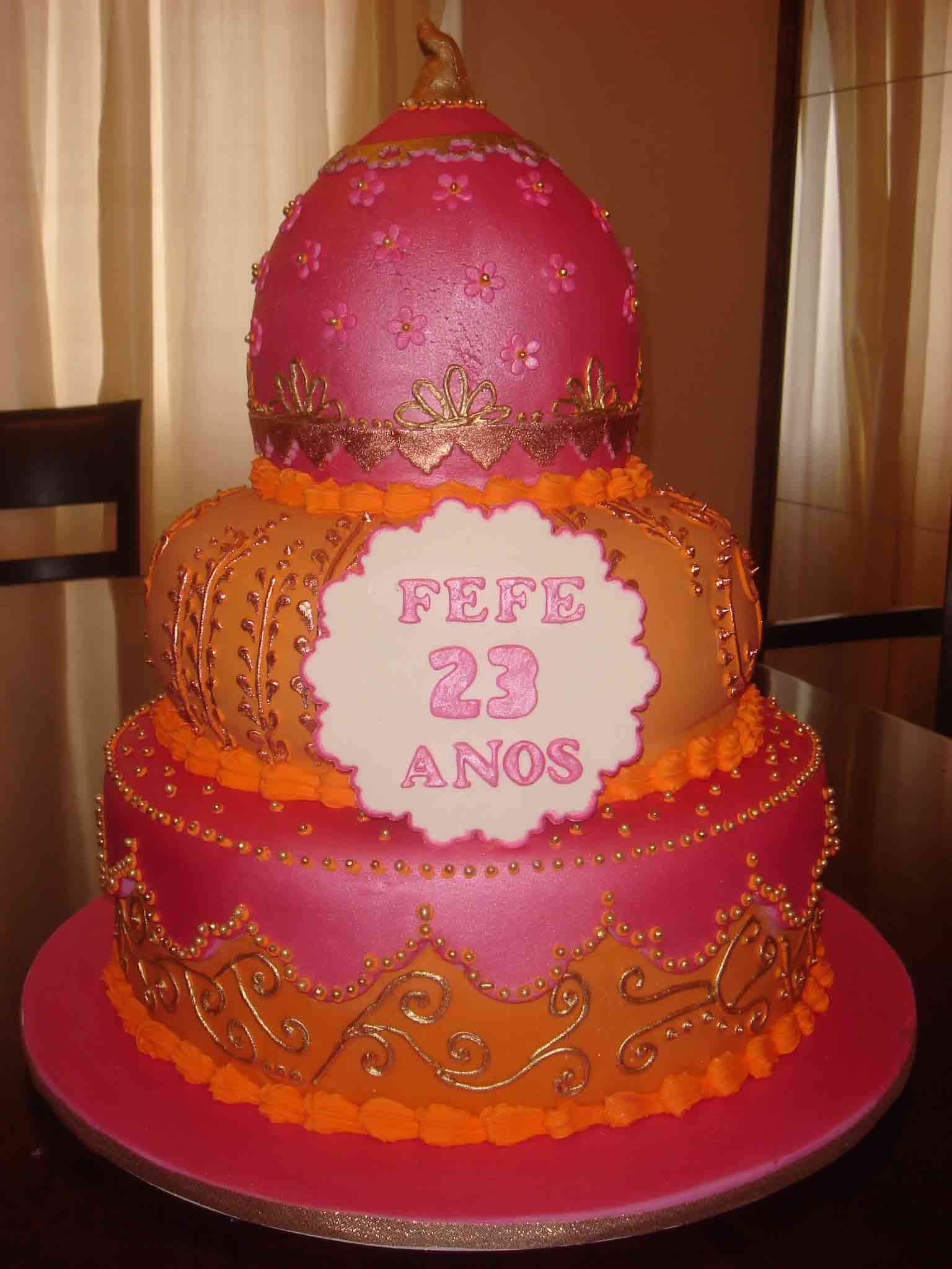 Bolo de Aniversário para Adulto - 57